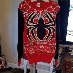 New spider man Xmas style sweater